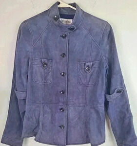 WORTH 100% Leather Jacket Size 10